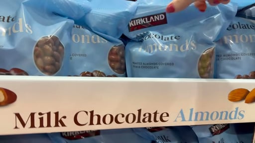 Kirkland Signature Milk Chocolate Almonds 48 oz