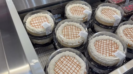 Kirkland Signature Salted Caramel Cheesecake