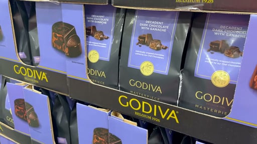 Godiva Masterpiece Dark Chocolate Ganache 15 oz