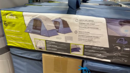 CORE 6-Person Lighted Dome Tent