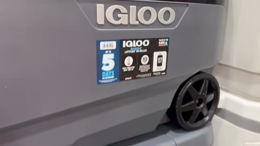 Igloo 90-Quart MaxCold Latitude Wheeled Cooler with Quick Access