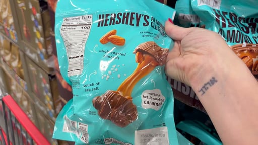 Hershey's Almond Caramel Clusters 20 oz (1.25 lbs)