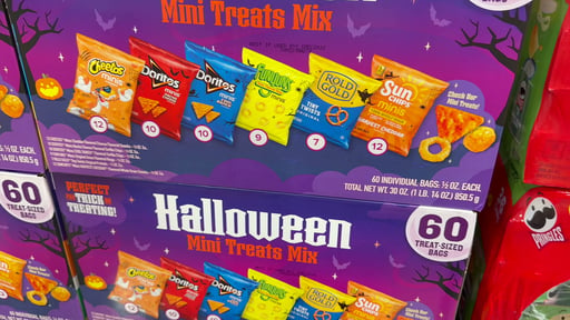 Frito-Lay Halloween Mini Treats Mix, 60 CT