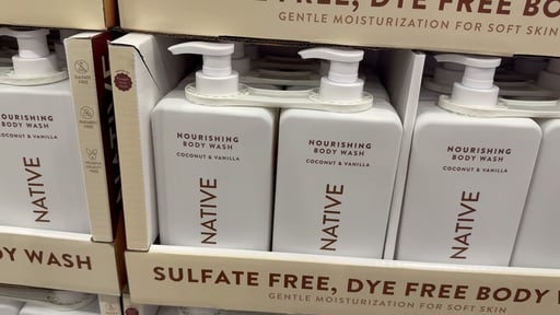 Native Nourishing Body Wash, Coconut & Vanilla, 2-Pack, 34 FL OZ Each