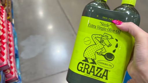 Graza Sizzle Extra Virgin Olive Oil, 2/750 mL Bottles