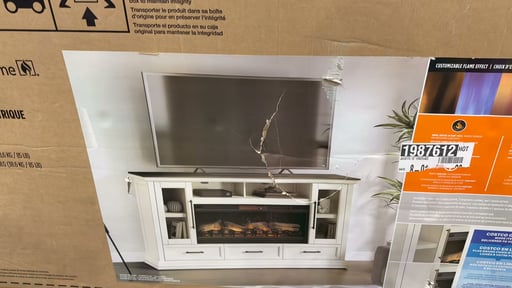 Tresanti Juliette 75" Fireplace Mantel