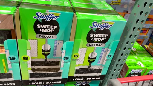 Swiffer Sweep & Mop 1 Device + 15 Wet/Dry Refills