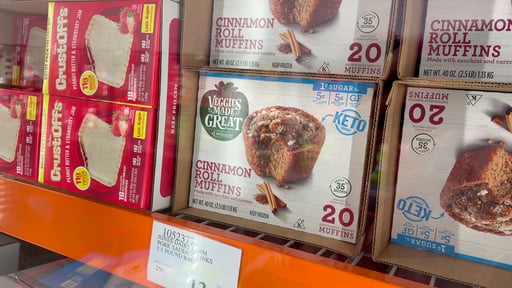Veggies Made Great Keto Cinnamon Roll Muffins, 20 Count Box