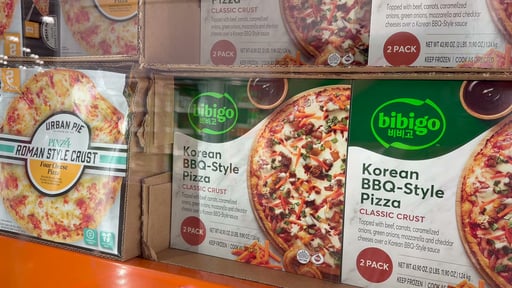 Bibigo Classic Korean BBQ-Style Pizza, 2-Pack