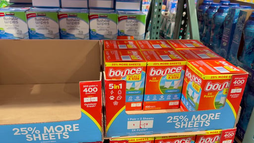 Bounce Select-A-Size Dryer Sheets, Outdoor Fresh, 400 Sheets