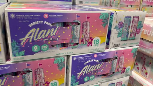Alani Nu Energy Drink Cotton Candy Variety Pack, 18 CT