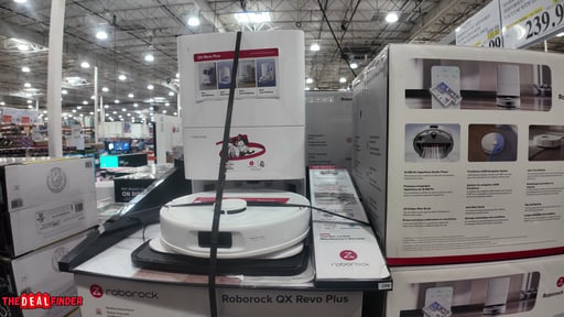 Roborock QX Revo Robot Vacuum and Mop with Multifunctional Dock