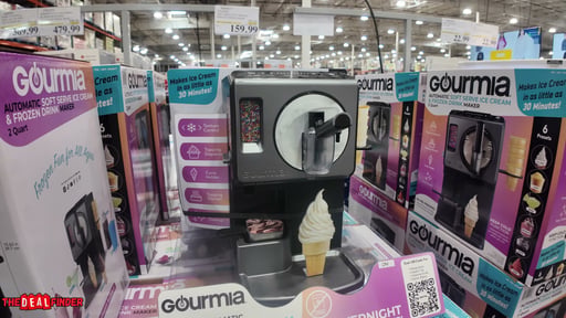Gourmia Soft Serve Ice Cream and Frozen Drink Maker