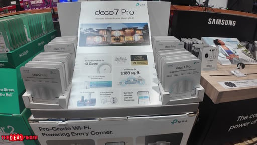 TP-Link Deco BE65 Pro Whole Home Tri-Band Wi-Fi 7 Mesh System 3-Pack