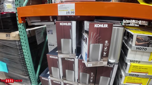 Kohler 8L Stainless Steel Bathroom Step Can