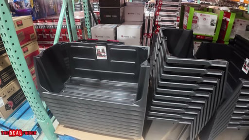 IRIS Heavy Duty Side Entry Stacking Bin