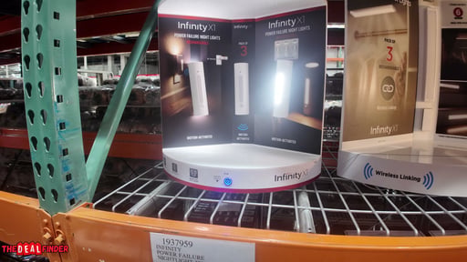 Infinity X1 Power Failure Night Light, 3-Pack