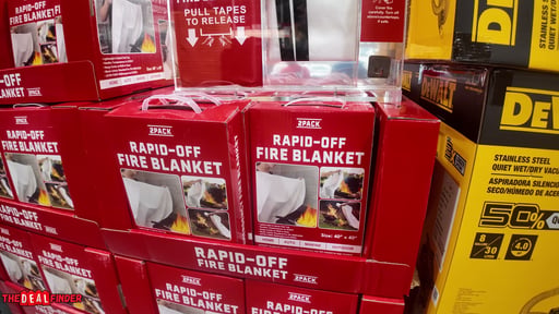 RAPID-OFF Fire Blanket 2-Pack