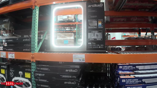 Artika Royce 32" x 24" Rectangle LED Mirror with Integrated Defogger