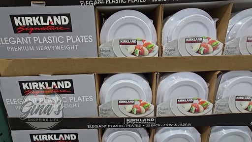 Kirkland Signature Elegant Plate Pack, 50 Count