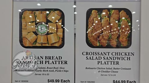 Croissant Chicken Salad Sandwich Platter Special Order