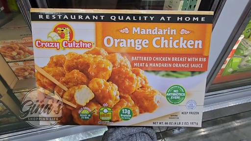 Crazy Cuizine Mandarin Orange Chicken 66 oz