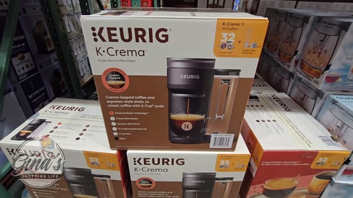 Keurig K-Crema Single Serve Coffee Maker