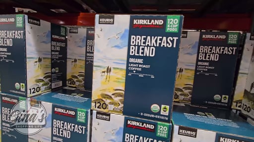 Kirkland Signature Breakfast Blend 120 CT Organic K-Cup Pods