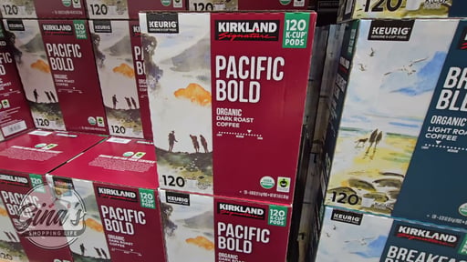 Kirkland Signature Pacific Bold 120 CT Organic K-Cup Pods