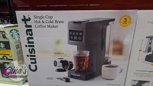 Cuisinart Single Cup Hot and Cold Brew Coffee Maker