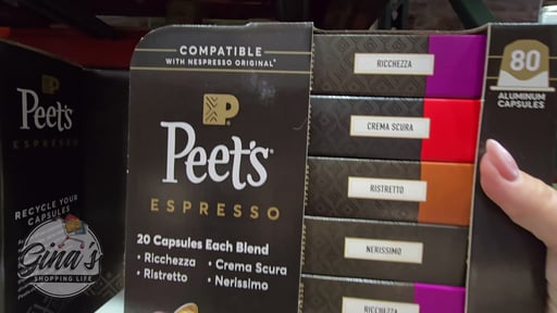 Peet's Espresso Aluminum Capsule 80 CT