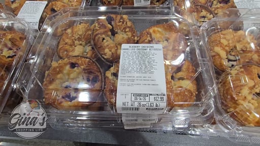 Blueberry Caramelized Cheesecake Croissant 6 Count