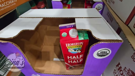 Horizon Organic Half & Half 64 Ounce Carton