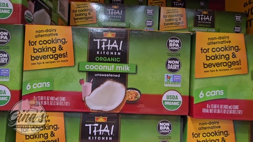 Thai Kitchen Organic Coconut Milk, Unsweetened, 6/13.66 fl oz (2.56 Quarts)