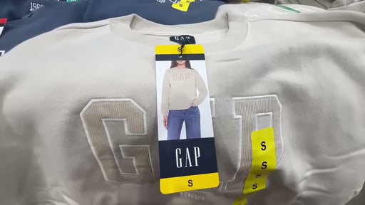Gap Women's Logo Fleece Crewneck Top