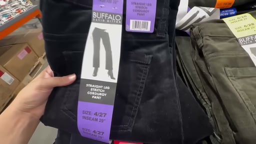Buffalo Women's Straight Leg Corduroy Pant