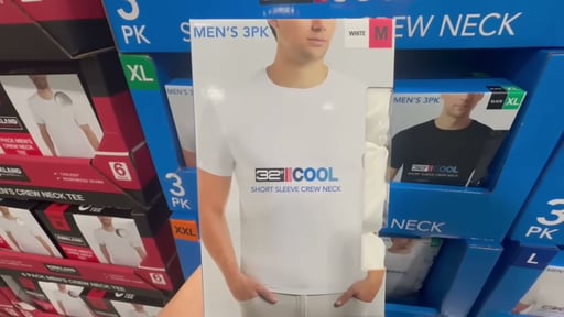 32 Degrees Men's Cool Tee 3 Pack