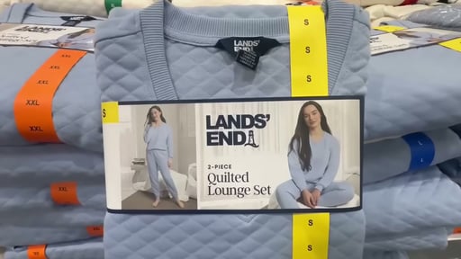 Lands' End Women's Quilted 2-Piece Set