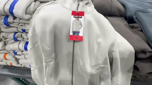 Kirkland Signature Men's Full Zip Hoodie