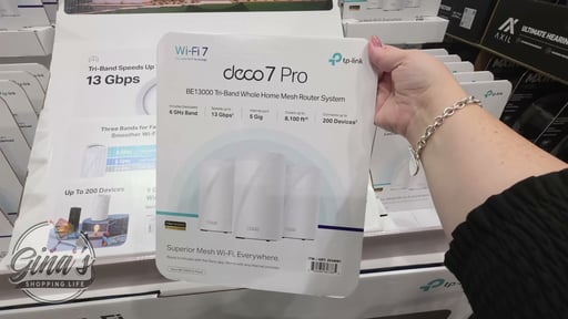 TP-Link Deco BE65 Pro Whole Home Tri-Band Wi-Fi 7 Mesh System 3-Pack