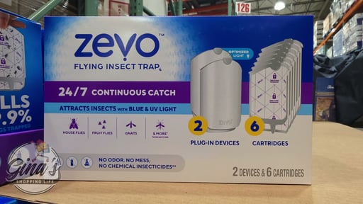 Zevo Flying Insect Trap 2 Devices / 6 Refills