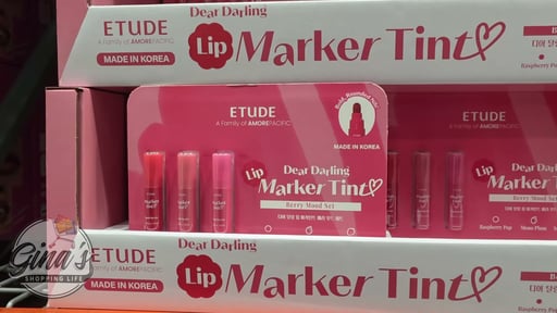 Etude Dear Darling Lip Marker Tint, Berry Mood Set (3 Pack)