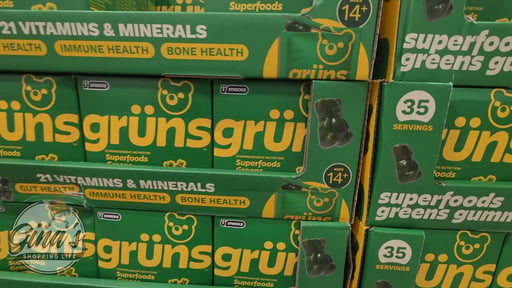 Grüns Adult Greens Gummies, 35 Daily Packs