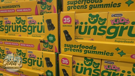 Grüns Kids Superfoods Greens Gummies, 35 Daily Packs
