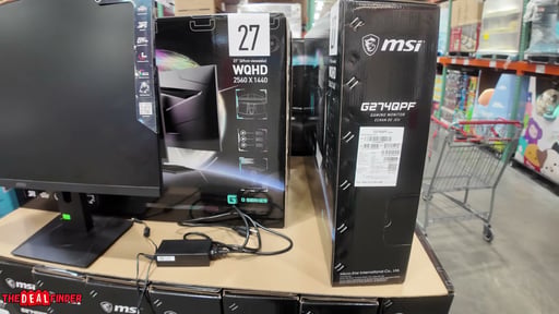 MSI 27" WQHD 170Hz 1ms G-SYNC Compatible IPS Gaming Monitor