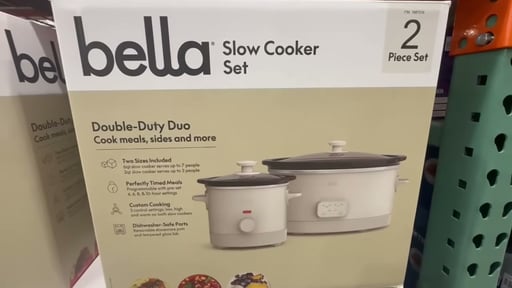 Bella Slow Cooker Set