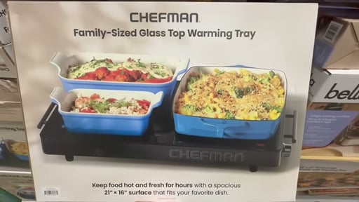 Chefman Warming Tray Family Size