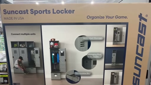 Suncast Sports Locker