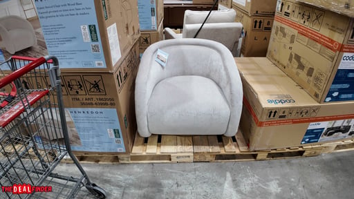 Henredon Aspen Hill Fabric Swivel Accent Chair