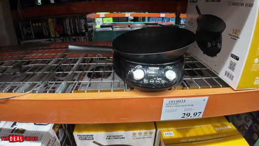 Nuwave Induction Hot Wok, 4qt